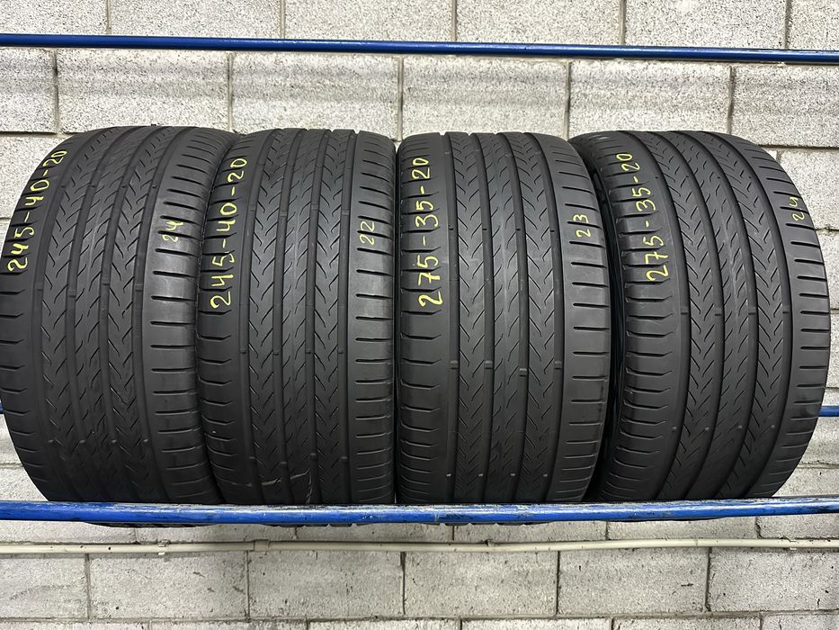 Різноширокі літні шини 245/40 R20 i 275/35 R20 CONTINENTAL