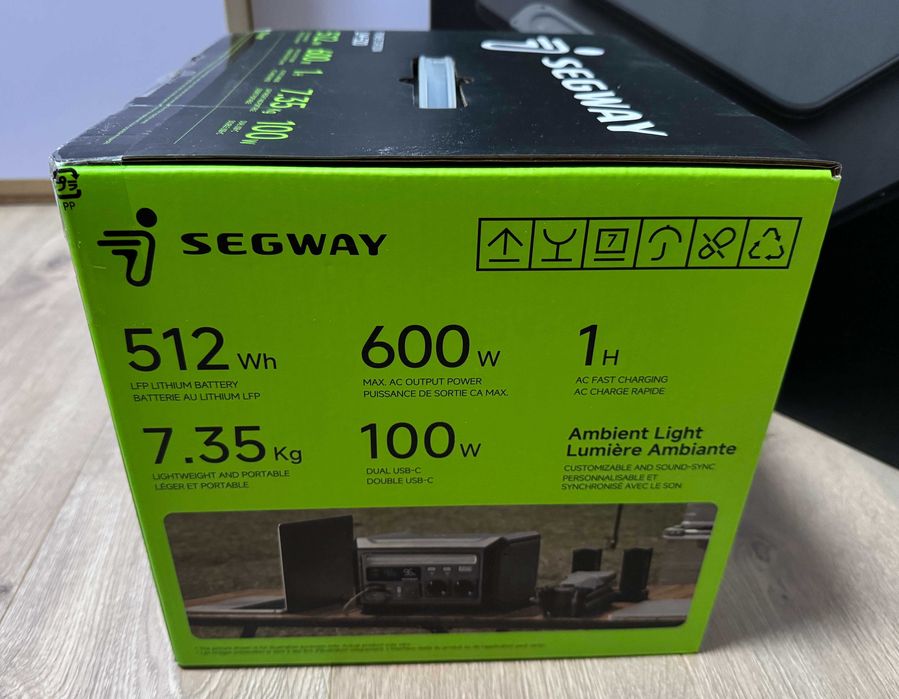Зарядна станція Segway LUMINA 500, 600W, 512Wh