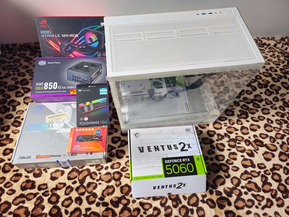 Sprzedam komputer rtx 5060 16gb ram 1t ssd m2 obudowa Thermaltake