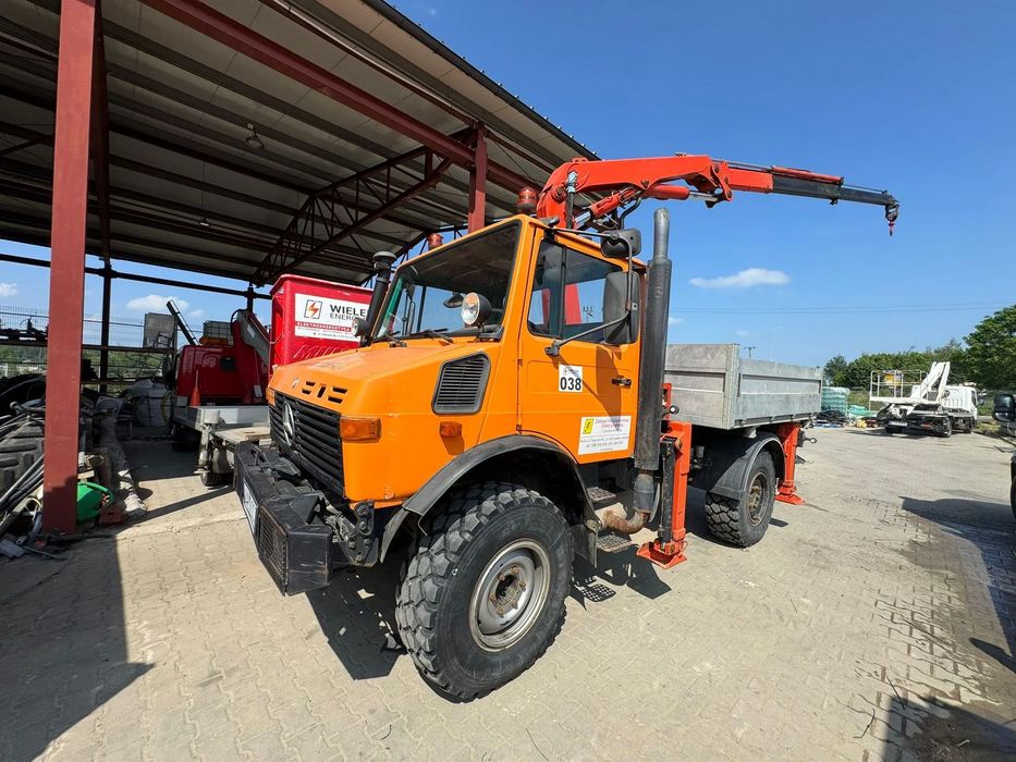 Unimog 427/11  Unimog - skrzynia, HDS PK8000