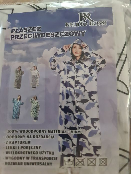 Płaszcz przeciwdeszczowy  Bruno Rossi