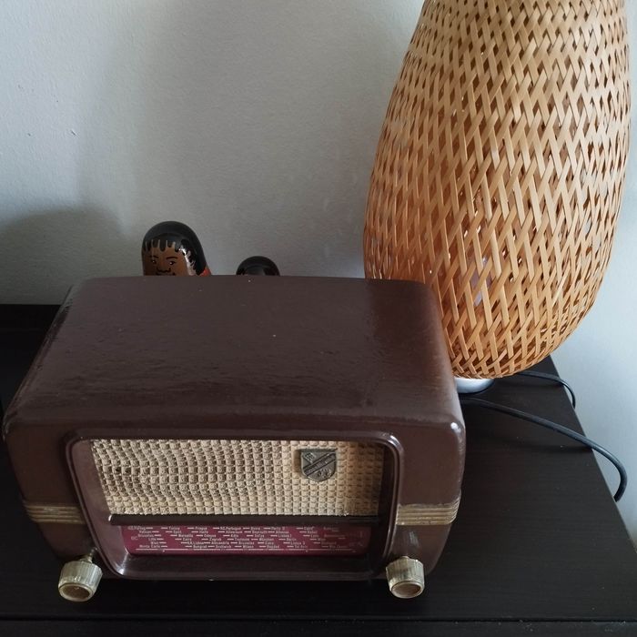 Coluna / Radio antigo bluetooth Normende