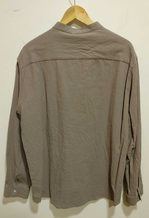 Nowa Szara Koszula Lniana, 2XL