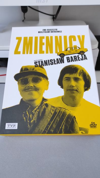 Zmiennicy 5x DVD Bareja - jak nowe