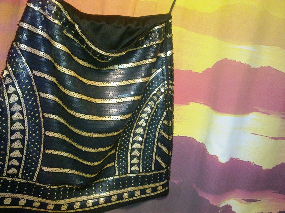 Спідниця з паєтками