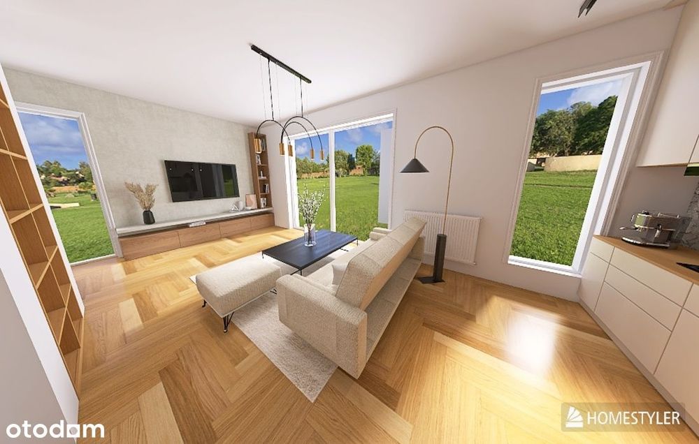 Nowe 2 pokoje | M. Residence | OGRÓD 80 m² | Pierwszy najem | Parking – pohled 4