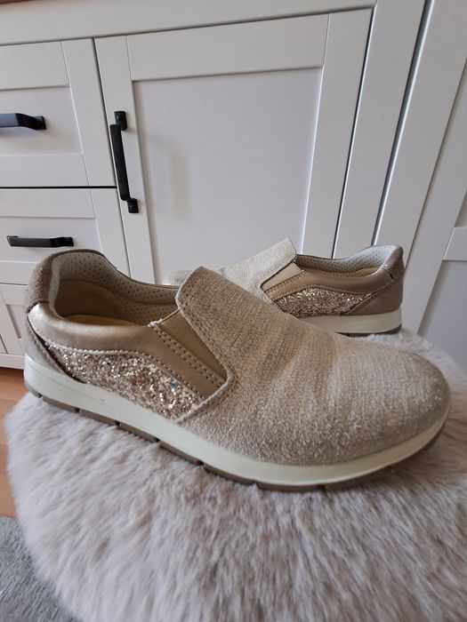 Buty skórzane damskie rozm. 38 (24 cm)