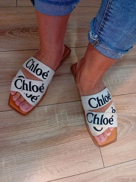 Klapki chloe. Nr 40