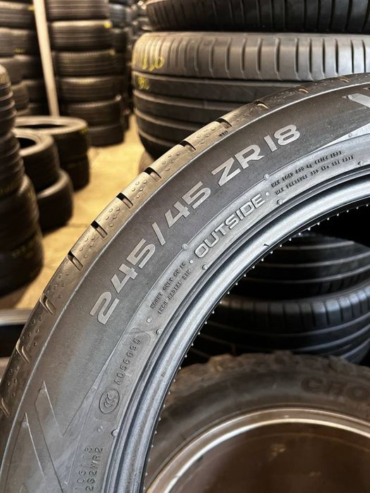 Шини Літні 245х45хR18 NOKIAN Powerproof / 2шт / 90%Залишок / 2022р