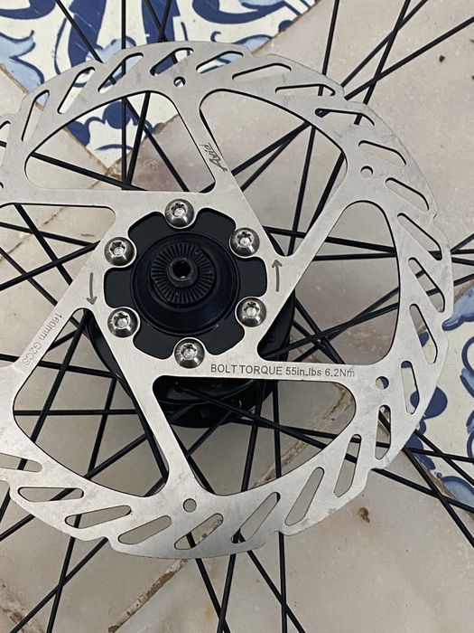 Rodas bicicletas full carbone novo