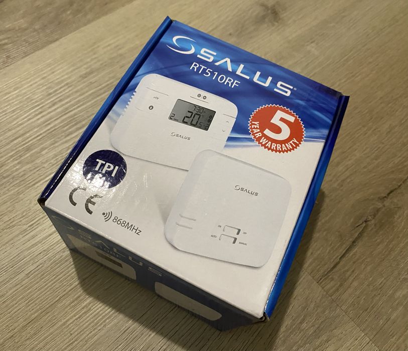 SALUS RT510RF Elektroniczny regulator temperatury BEZPRZEWODOWY