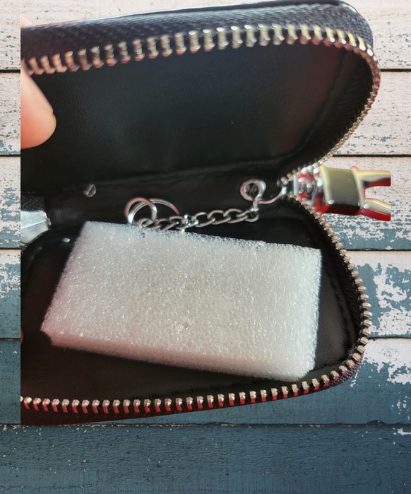 Jaguar- carteira, porta chaves. Novo. Excelente oportunidade