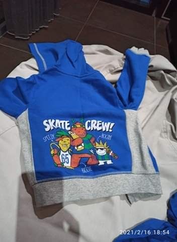 Fato treino e sweat benetton