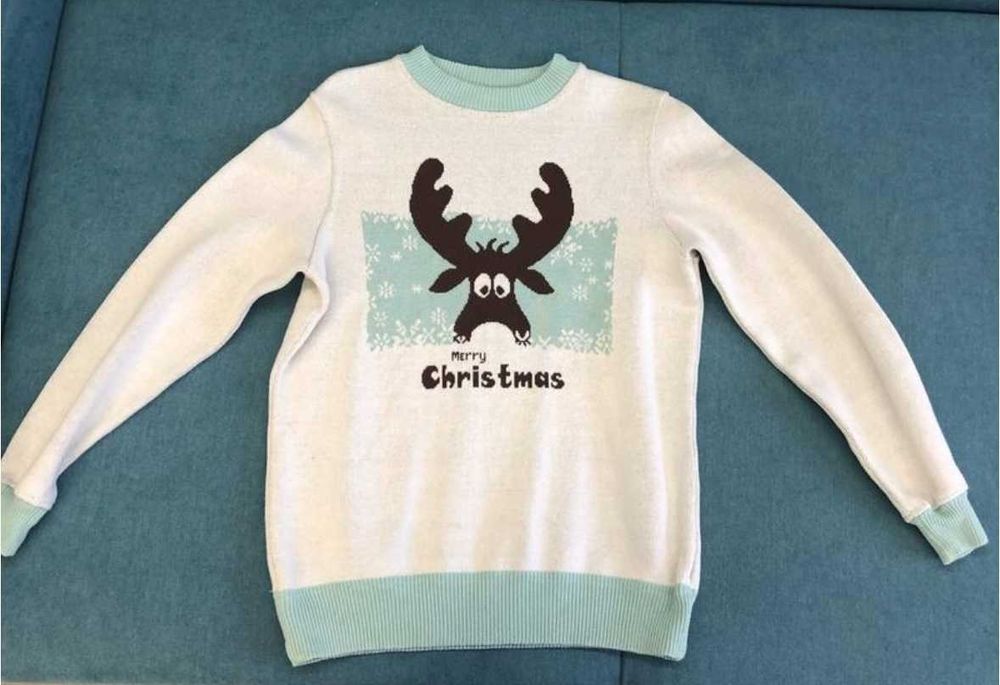 Светр різдвяний світшот олень этник свитер рождество christmas
