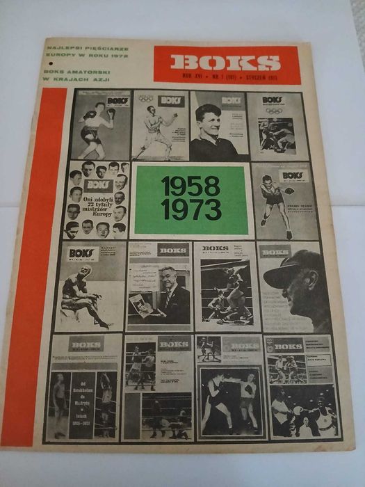 BOKS - miesięcznik ( styczeń 1973 )