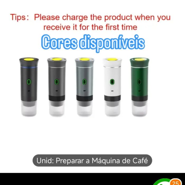 Maquina café portátil