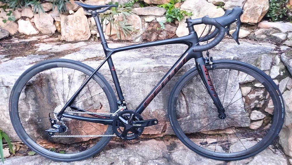 Bicicleta Scott Solace Premium carbono t52 nova !!