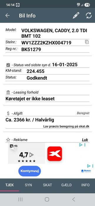 Vw Caddy 2.0 Tdi 2017 Rok Klima Alu Servis Po Opłatach