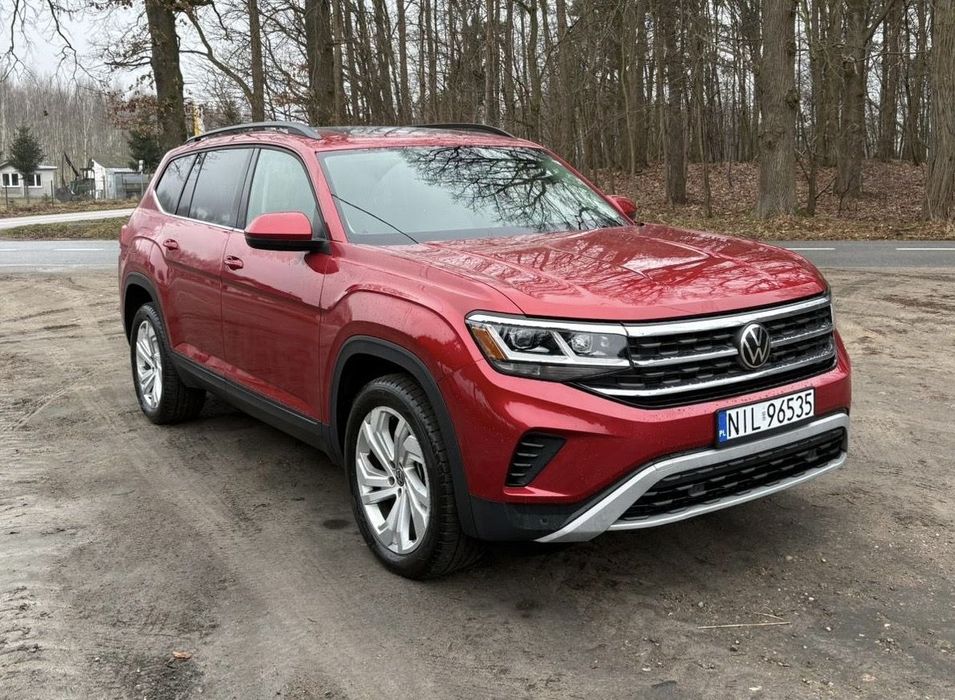Volkswagen Atlas SE 4-motion, niski przebieg, faktura VAT
