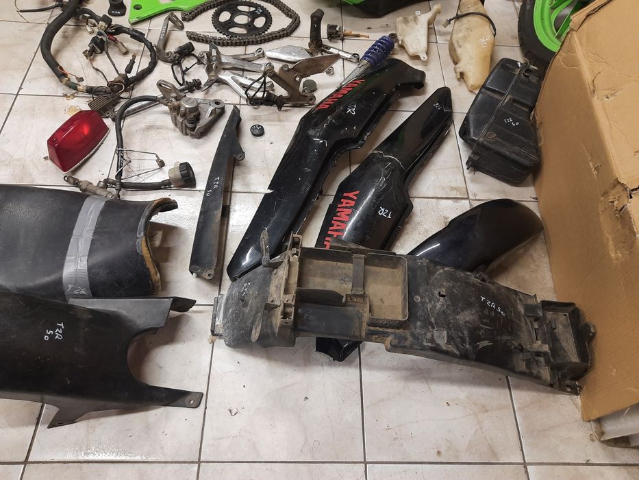 Yamaha TZR 50 4ba części 90-99 r siedzenie bak wahacz hamulec