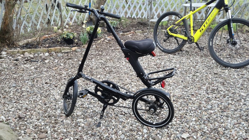 Strida Evo 3 koła 16" rower miejski  -raz użyty!