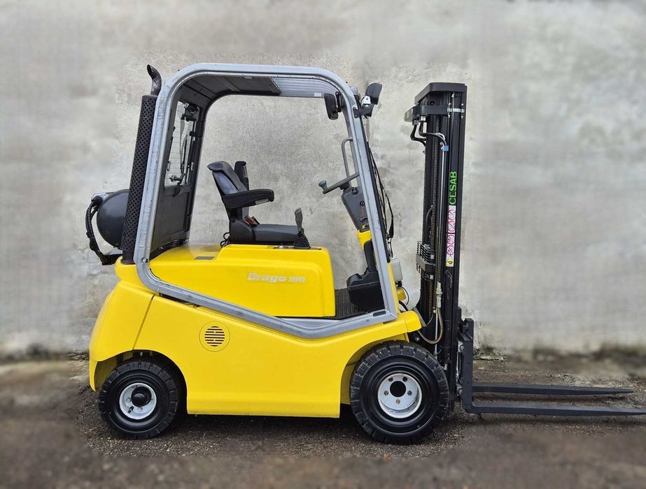 Wózek widłowy 1800kg  Toyota / Cesab • 2018r • wolna sekcja hydrauliczna do obrotnicy • maszt TRIPLEX z wolnym skokiem •  zobacz film, możliwy leasing