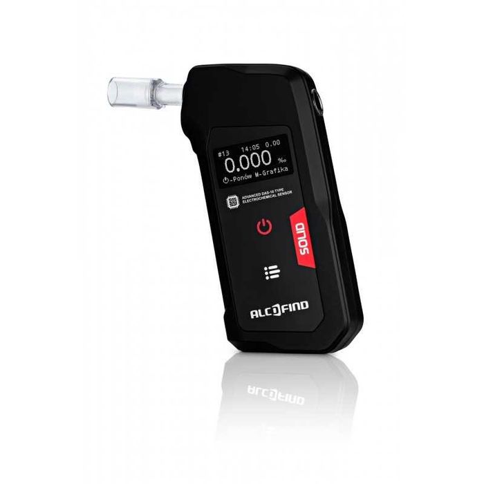 Alkomat BEAN ALCOFIND SOLID Bluetooth + Aplikacja / RATY