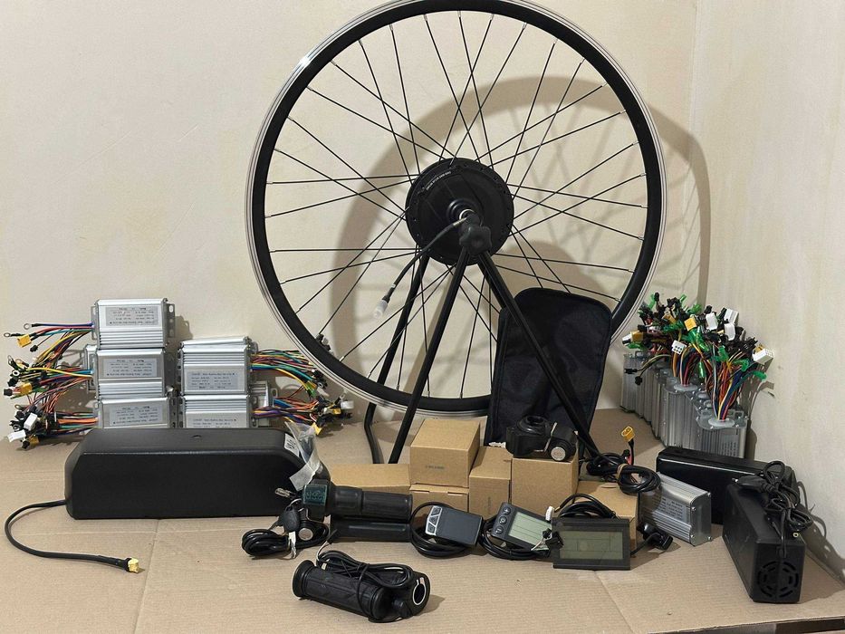 Електронабір 500W MXUS, мотор-колесо для  велосипеда 20–29 дюймів, електровелосипед, електроколесо, електрокомплект, набір для велосипеда