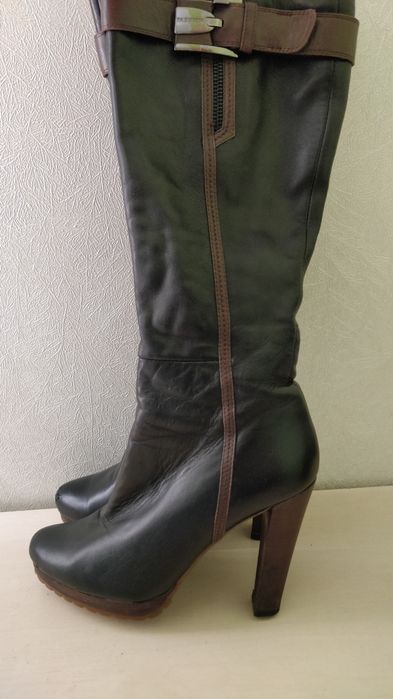 Сапоги женские из натуральной кожи bigRope, 37-й размер