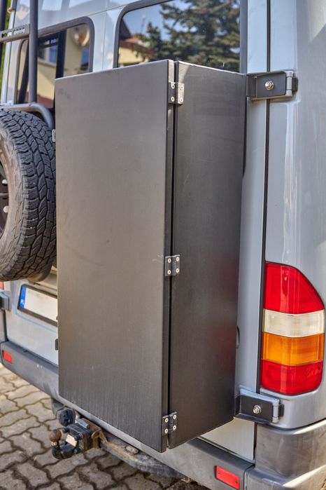 skrzynia cargo-box z mocowaniami Sprinter w903 / Camper / Expedition Box / Cargo Camping / Kamper