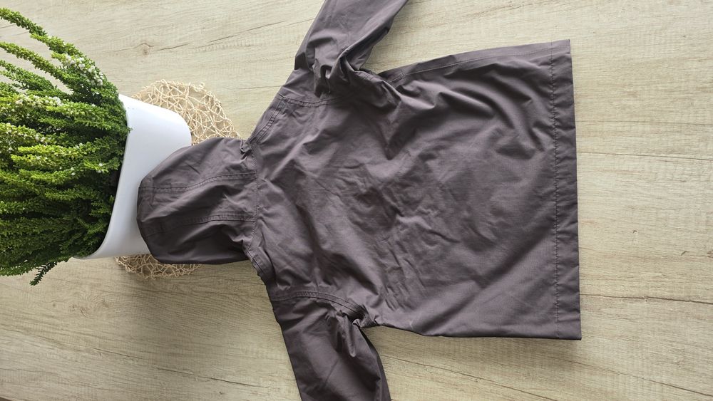 Kurtka kurteczka przeciwdeszczowa przejściowa decathlon nowa 104 parka