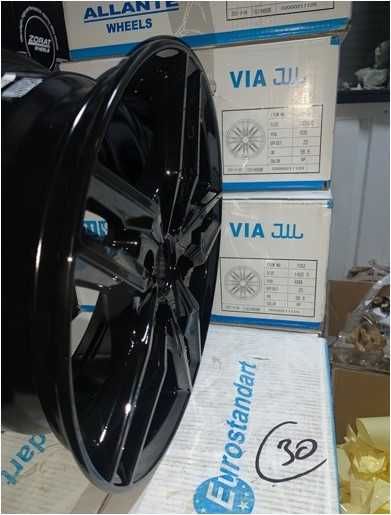 Диски легкосплавные (Титаны) Ланос/Авео R14 ZW-2788 BLK. Наложкой