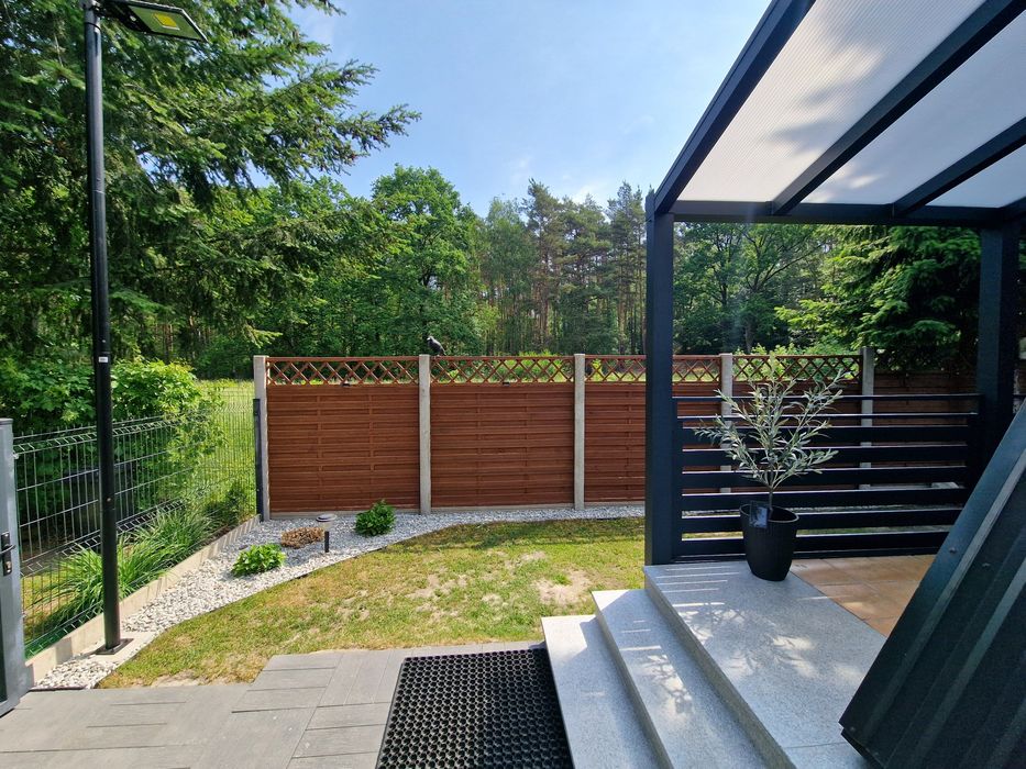 Domek całoroczny Sieraków las, jezioro,taras,grill,cisza