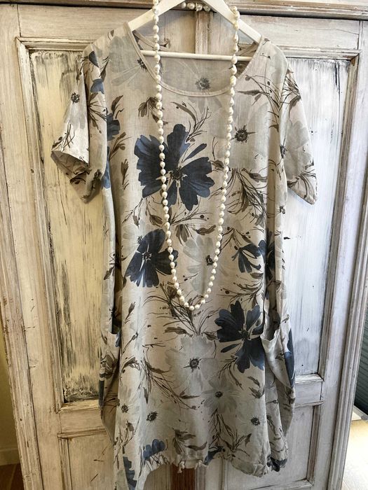 Letnia sukienka 100% Linnen z Litwy