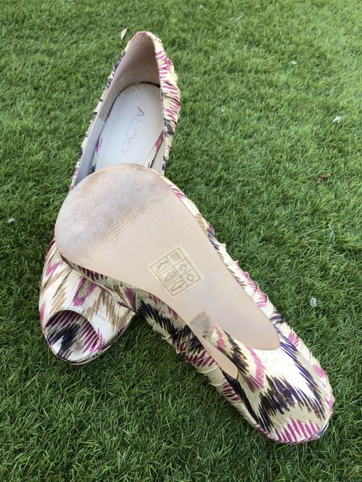 Sapatos ALDO n40 usados 1x