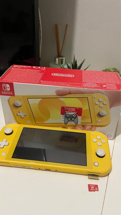 Nintendo Switch Lite com cartão SSD de 128GB