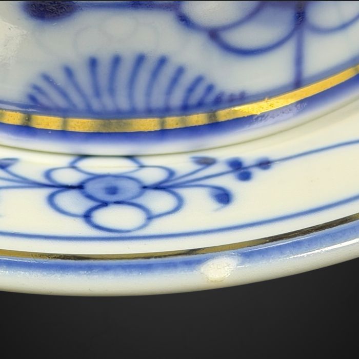 Maselinca porcelanowa Hüttensteinach – Wzór Słomkowy B61/020103