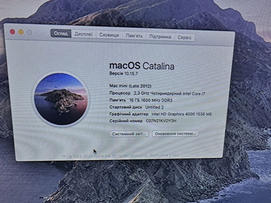 Mac mini 2012,2014 (a1347)  роки, гарна комплектація — перша ціна