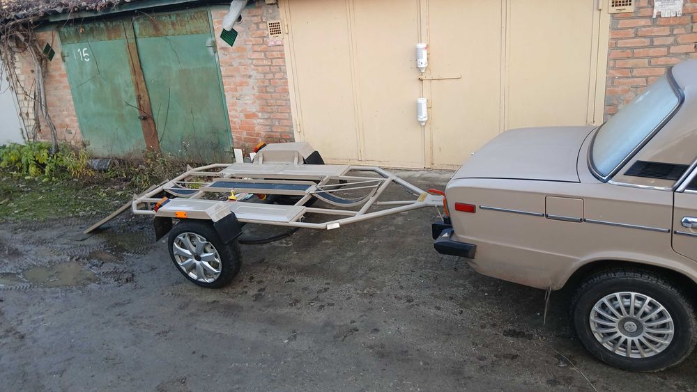 Лафет для перевозки мотоцикла