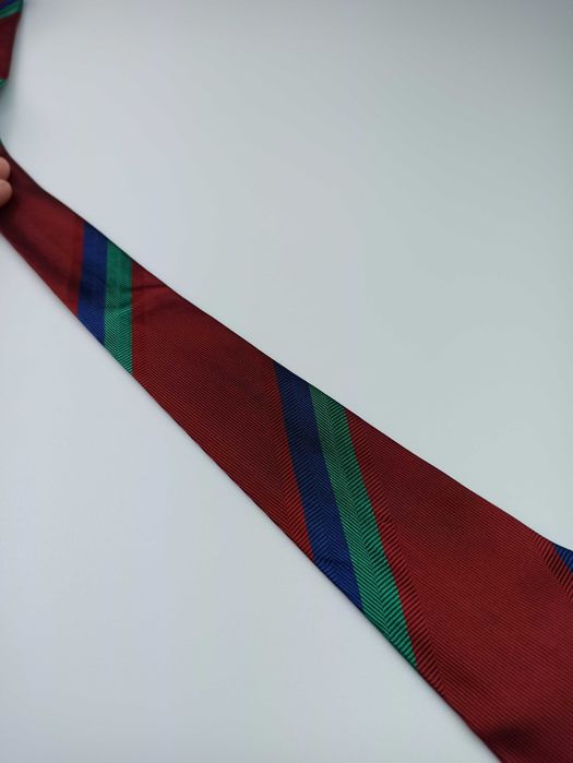 Yves Saint Laurent jedwabny krawat maj36