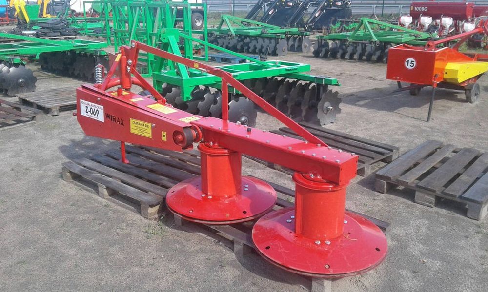 Роторна косарка Wirax ( польська косілка Віракс, Лісічкі, Тад Лен )