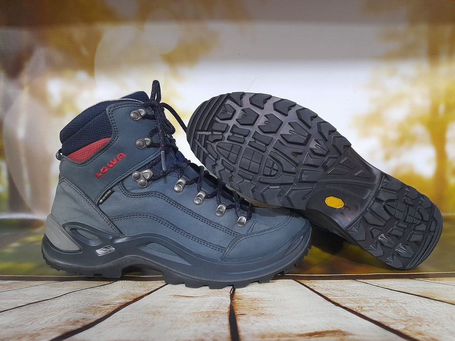 Lowa Renegade GTX Mid 41.5 унісекс шкіряні трекінгові черевики