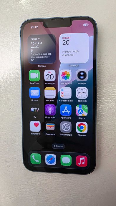 iPhone 13 синій 128 GB