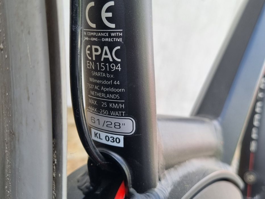 Sprata M7B rower elektryczny Bosch męski 36v 250W