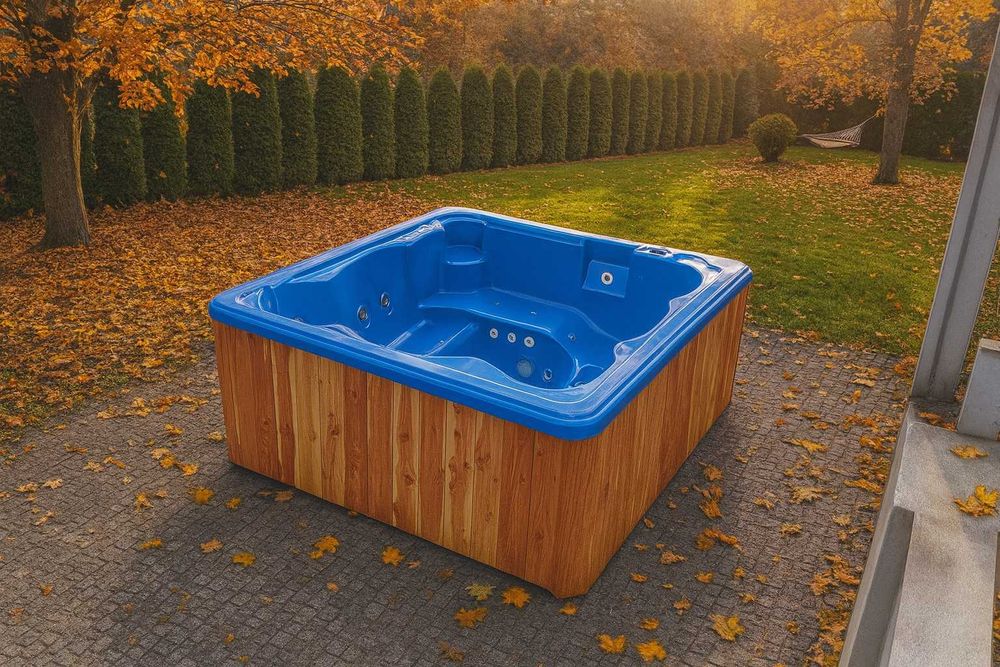 Jacuzzi całoroczne ogrodowe nowe gwarancja od producenta 2 masaże