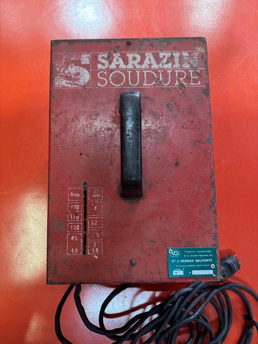 Máquina de soldadura por arco "SARAZIN" Ref 19.16
