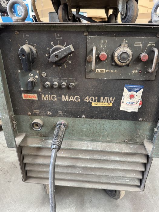 Spawarka MIG/MAG ESS 401 MW 400 A Podajnik DVK 13 z chłodzeniem
