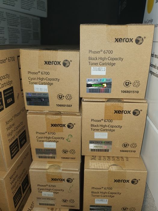 Tonery Xerox 106R01507 
106R01510
106R01508
106R01509