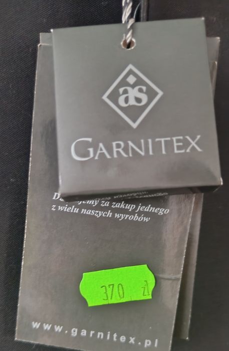 Garnitur męski czarny