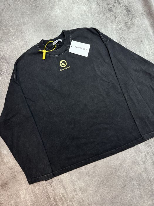 Лонгслів Acne Studios Oversized S M L XL Black erd